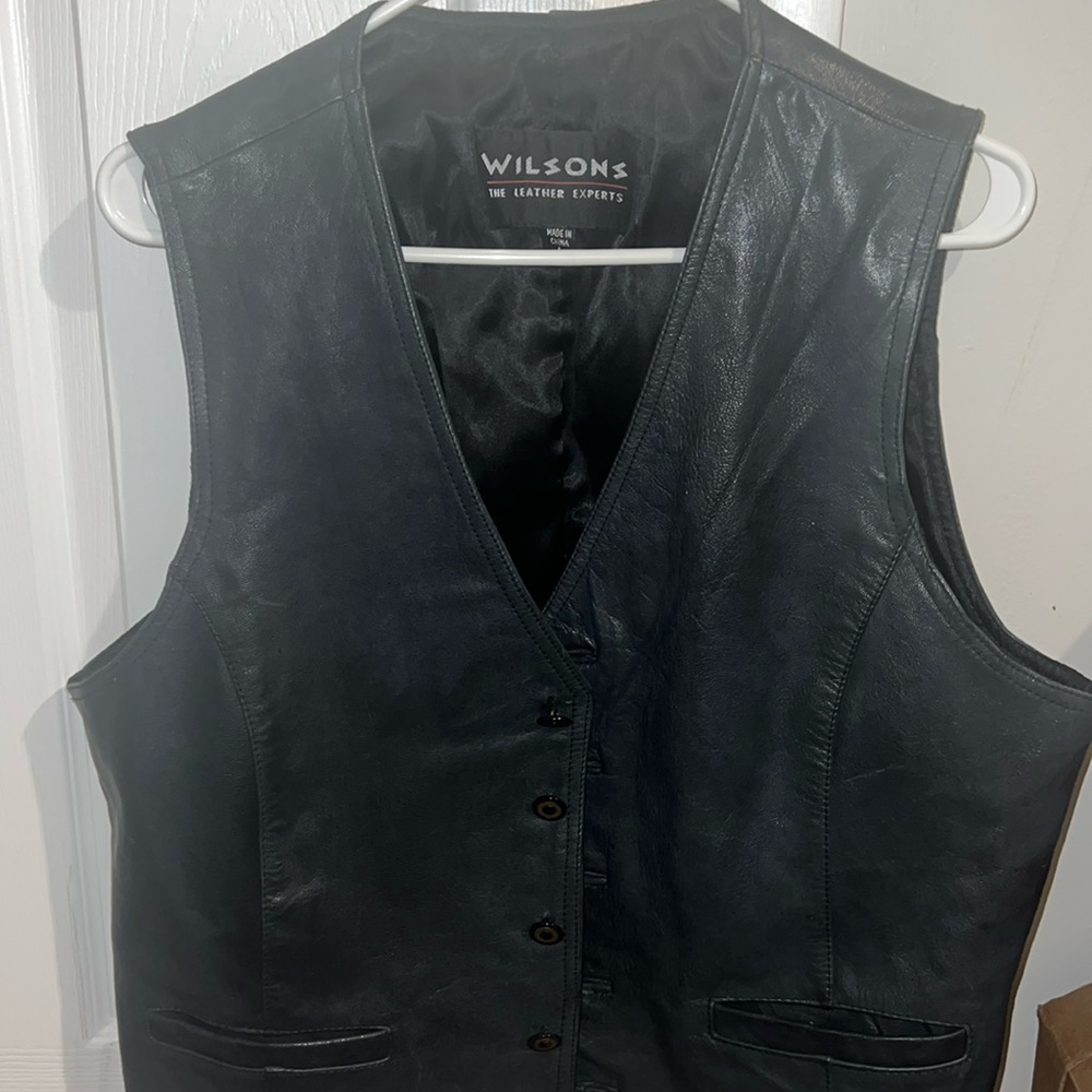 Wilson’s leather vest